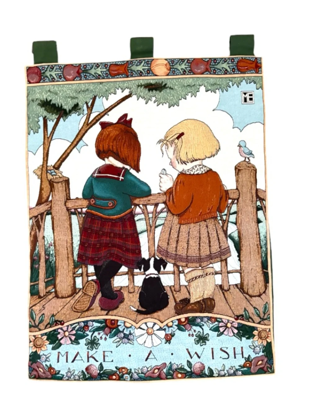 MARY ENGELBREIT➕Make A Wish Wall Tapestry